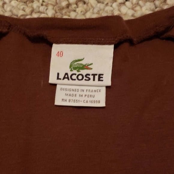 Lacoste authentic tshirt - Picture 2 of 4